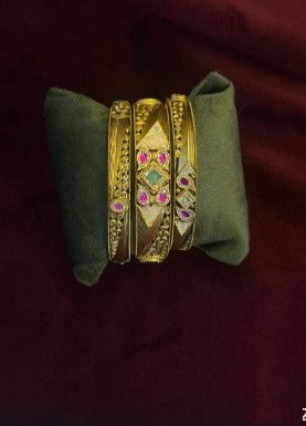 Antique Bangles Patla Set