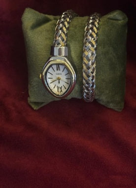 Dual Tone Watch Anti Tarnish